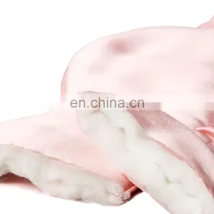 100% Pink Mulberry Silk Adjustable Pink Eye Mask for Sweet Sleeping thumbnail-3