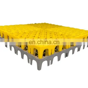 Non Slip Floor Tile Garage Removable Plastic Grille Interlocking Ground Mat Solid Cover Plate thumbnail-1
