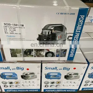 Lavadora a presión HS5.5T HS5.5TL HS7.5T de China, lavadora a presión para automóvil, máquina de lavado a presión, carrito de lavado a presión thumbnail-5