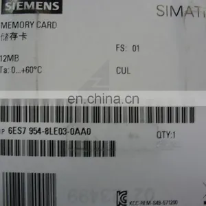 New Siemens Memory Card Siemens Axis Card 6ES7953-8LG20-0AA0 6ES79538LG200AA0 thumbnail-1