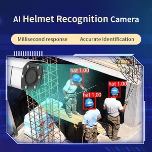 AI Helmet Recognition Camera Security Camera System Wireless thumbnail-2