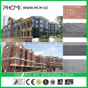 Flexible Clay China Manufacturer Unique Modern House Design Flexible Red Clay Brick thumbnail-1