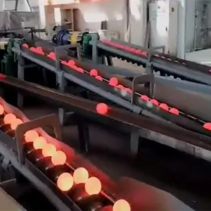 Skew Hot Rolling Steel Ball Induction Equipment thumbnail-2