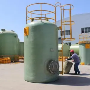 Glass Fiber Reinforced Plastic Brewing Food Tank FRP Brewing Food Tank Acid Storage Tank Manufacturer thumbnail-3
