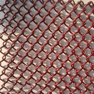 Flexible Spiral Woven Wire Mesh for Building Facade and Interior Design thumbnail-5