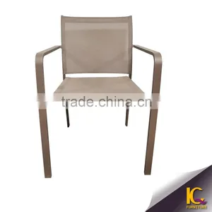 Eco-friendly Top Quality Leisure Furniture Grey Outdoor Aluminium Cheap Chair / Acapulco Chair thumbnail-1