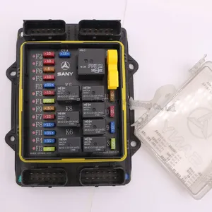 Original SANY SY75C Fuse Box Sany Excavator Electrical Panel & Relay Assembly thumbnail-2
