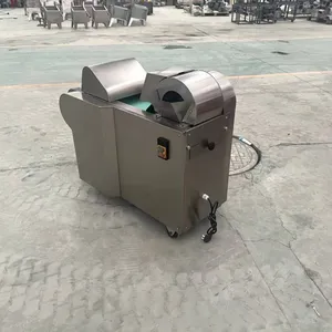 Fully Automatic Commercial Vegetable Cutting Machine & Carrot Cucumber Bean Cutting Machine thumbnail-3