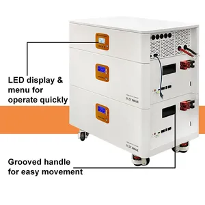 Hybrid Inverter Stackable Solar Energy Storage All-in-One 30kWh/15KWh Lithium Battery 51.2V/300Ah LiFePO4 Power Station thumbnail-3