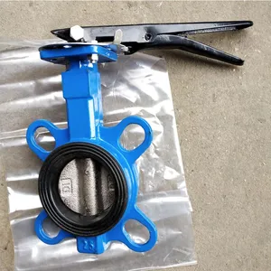 Manufacturers Direct Sales JIS Cast Iron Soft Seal EPDM Butterfly Valve Wafer Butterfly Valve thumbnail-3