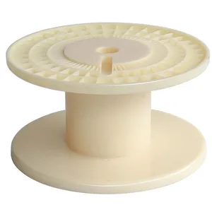Professional Industrial Long-Term Wire Drum Spool Plastic Custom Loop H-shaped Steel Wheel Power Cord Pulley Moulding Processing thumbnail-2