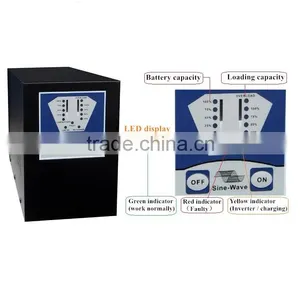6000w Pure Sine Wave Inverter 12v 24v 48v 220v thumbnail-5
