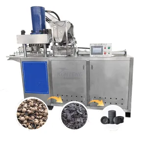 Commercial Shisha Charcoal Making Machine Line Coconut Shell Charcoal Briquette Press Machine EPC thumbnail-1