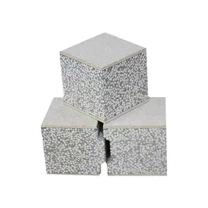 Fireproof EPS Cement Sandwich Panel Lightweight Wall Partition Board Thermal Insulation and Sound Insulation Roofing Material thumbnail-1