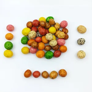 Healthy Baked Colorful Peanut Cracker Balls With Savory Soy Sauce Flavor for Private Label OEM thumbnail-3