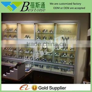 Mounted Wall Watch Display Case for Retail Store thumbnail-1