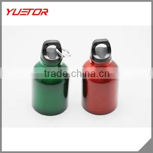 Aluminium DRINKING WATER BOTTLE FLASK SPORTS DRINK GYM RUNNING CYCLING thumbnail-1