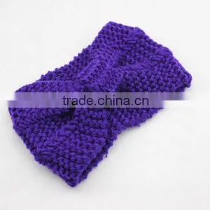 Winter Warmer Korean Style Round Woolen Hair Band for Women thumbnail-3