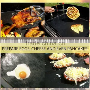 BBQ Grill Mat Oven Pan Liner Baking Mats Barbecue Grilling Mats - High Quality, Durable thumbnail-5