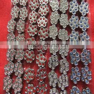 Produce 10 mm Footprints Slide Charm Jewelry Diy Manual Accessories thumbnail-1