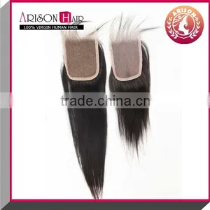 Natural Look Lace Closure New Wholesale Price Natural Color Cheap Lace Closure Piece thumbnail-4