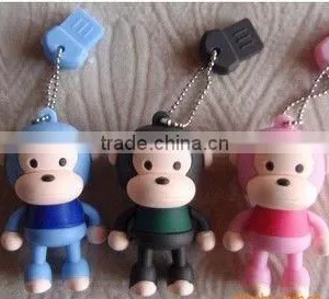 Wholesale China Usb 2.0 Driver Cartoon Monkey Animal Pen Drive Lovely Monkey Usb Memory thumbnail-1