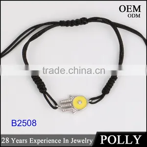 Lovely Cute 925 Sterling Silver Fabric Bracelet Shell Women Bracelet thumbnail-6