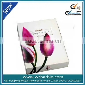 Tulip Folding Cardboard Paper Gift Box thumbnail-1