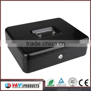 2016 Hot Selling Print Logo Steel Material Square Shape Money Box Coin Box , Saving Box , Coin Storage Box thumbnail-1