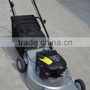 22" Hand Push Gasoline Lawn Mower With Aluminium Deck Grass Cutter and Garden Tools (CJ22TZSB60-AL) thumbnail-1