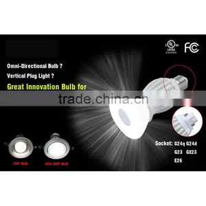 E27 300 Degrees Angle 9W 920LM PL LED 3000K Warm White Light Globe Bulbs Lamp thumbnail-5