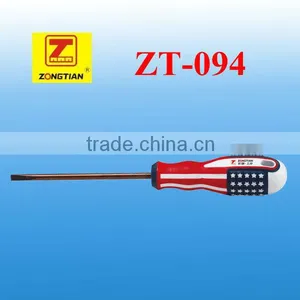 Superior Rubber Covered Handle S2 Magnetic Slotted Phillips Screwdriver thumbnail-1