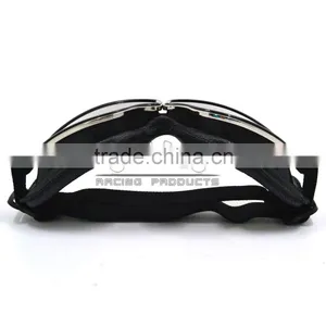 BJ-GT-011 High Quality Black Leather Motorcycle Helmet Steampunk Aviator Goggles thumbnail-4
