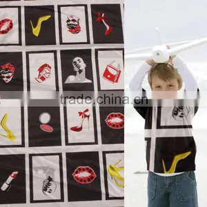 2-10 Year Old Children t Shirt Fabrics of Fabric Printting Cotton Textiles thumbnail-1