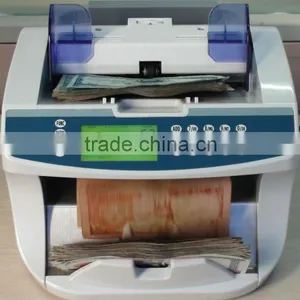 a Professional Money Counter/money Counting Machine With UV,MG/MT,IR Counterfeit Detection for USD,EUR,GBP,CAD,AUD,XOF,XAF thumbnail-1