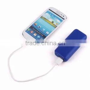 AWC717 4000mah 18650 Portable 5v2.1a Power Bank for Samsung s6 With Charger thumbnail-4