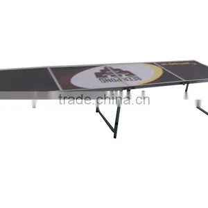 8ft Folding Beer Pong Table /8ft Fold up Table thumbnail-1