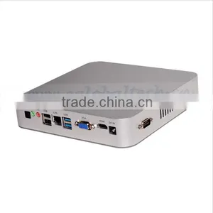 High Speed Running Computer V2-N3150U/tele/mini Chassis/mini PC /fanless HTPC/tv Box With 12V, Linux and Windows thumbnail-3