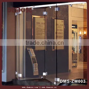 Custom Made Frameless Design Exterior Glass Folding Doors thumbnail-1