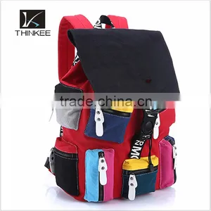 Fashion Design Canvas Sports Backpack/teenagers Fashion Sports Backpack Bag thumbnail-3