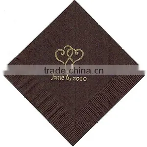 100 Printed Personalized Beverage Cocktail Party Napkins thumbnail-1