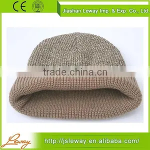 Hot China Products Wholesale Wool Knit Pattern Hat Beanie thumbnail-3