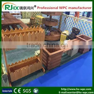 WPC Flower Box Made of Eco-friendly WPC Material for Outdoor Usage thumbnail-1