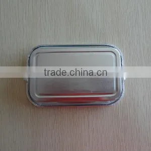 Environmental Rectangular Disposable Airline Aluminum Foil Catering Boxes Aluminium Food Containers Food Catering Containers thumbnail-3