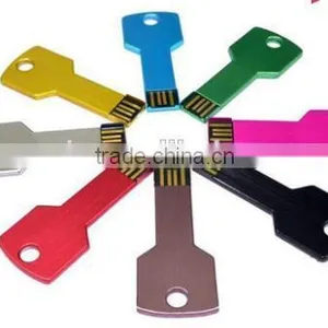 Key Shape Usb Pen Drive Metal Key Shape Usb Memory Stick Hot Sell Usb Pen Drive With Hight Quality thumbnail-1