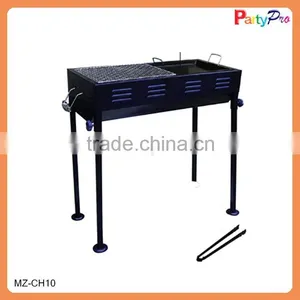 Camping Equipment Korean Teppanyaki Barbecue Charcoal BBQ Grill Table thumbnail-1