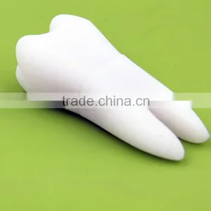 Customized 3D PVC Tooth Shaped Custom USB Flash Drive thumbnail-1