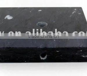 Black Trophy Marble Base Square thumbnail-1