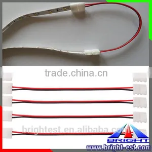 4 Pin White 10mm Width Led Strip Connector for 5050 RGB Flexible Strip thumbnail-4