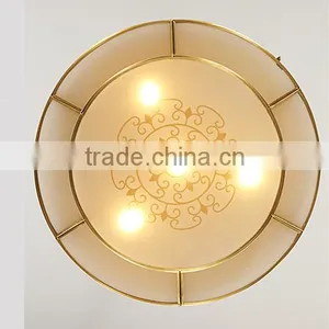Modern Ceiling Light With White Wram Light thumbnail-5